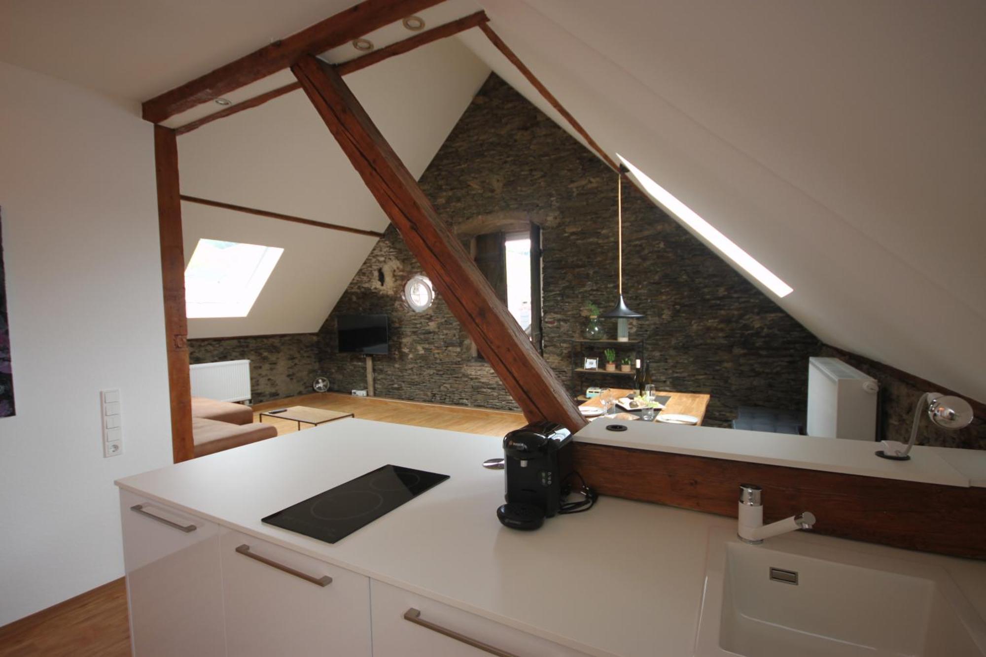 Moselloft Zeltingen-Rachtig Appartement Buitenkant foto